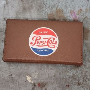 NWT COACH PEPSI UNIVERSAL PHONE CASE SOLD OUT LEATHER
